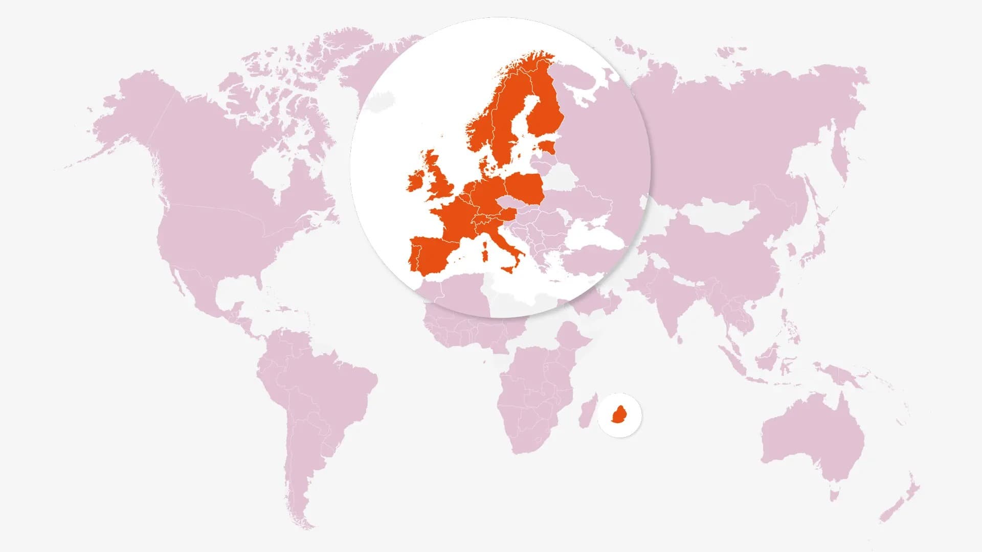 Verdenskart infografikk